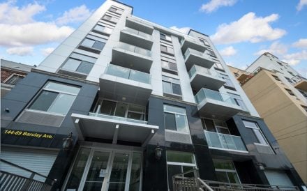 The sale of Barclay Tower, a Queens condominium project completed in 2017 but never occupied, has been approved by a bankruptcy court